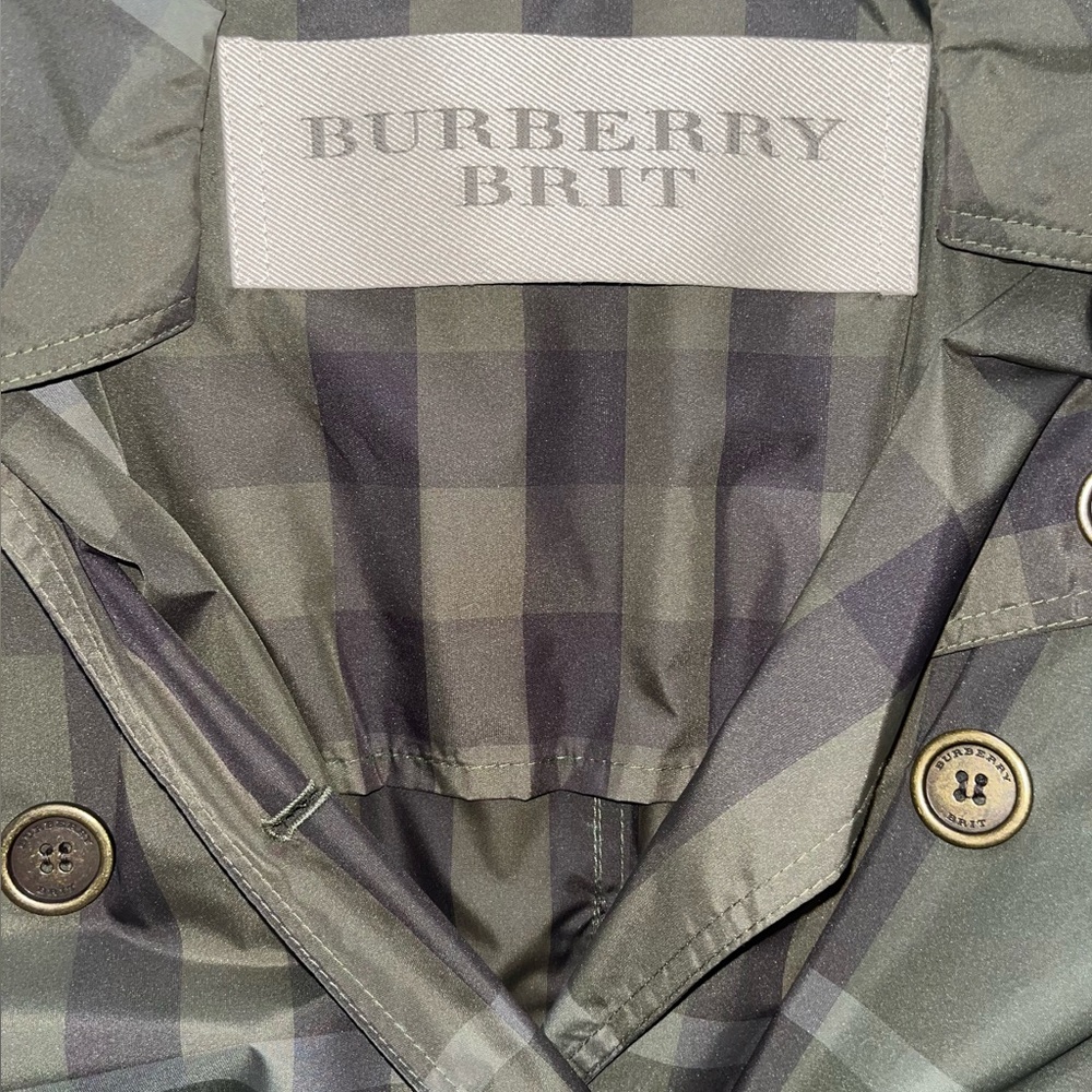 Burberry Brit Nova Check Trench Coat